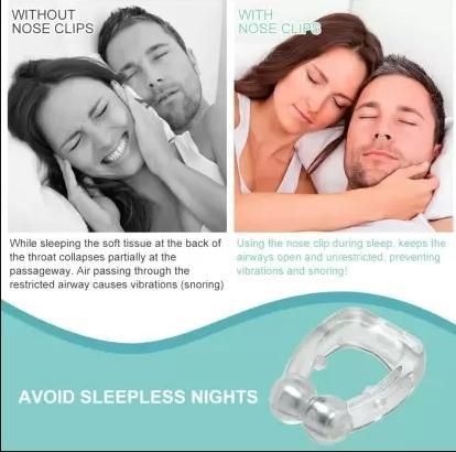 Snooze Silencer Anti-Snoring Nose Clip