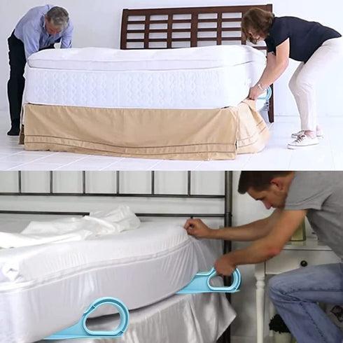 Bed Ease Lift & Tuck: Instant Mattress Lifter for Effortless Bed Sheet Changes (2-Pack)